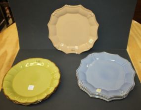 Eight Casa Stone Dinner Plates