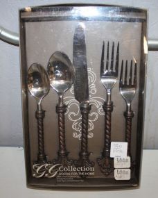 Five Pieces Stainless Flatware