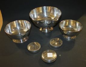 Three Silverplate Round Boxes 3