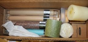 Box Lot of Candles