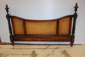 King Size Footboard with Cane