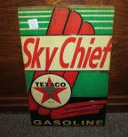 Sky Chief Texaco Metal Sign