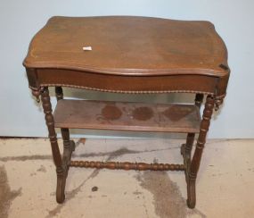 Victorian Walnut Side Table