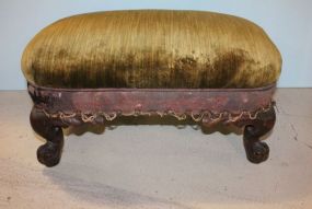 Vintage Rococo Footstool