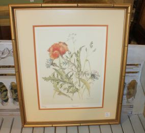 Reproduction Hummel Floral Painting