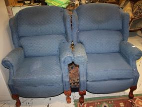 Pair Wing Chairs