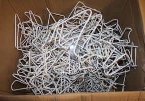 Box Lot of Plate Hangers