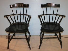 Pair of Hitchcock Style Chairs