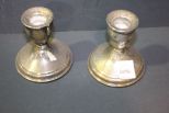 Pair Sterling Weighted Candlesticks