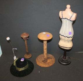 Velvet Napkin Holder with Napkin, Hat Stand, Spool, Display 16