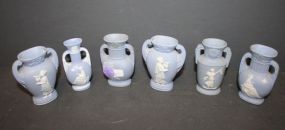 Six Wedgewood (Japan) Style Vases 3
