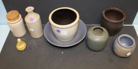 Small Pottery Jug, Vases, and Bowls jug 7