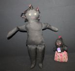 Two Vintage Black Dolls