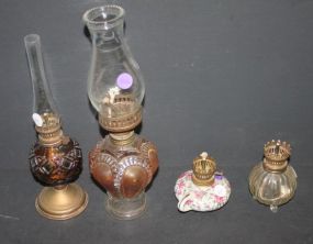 Four Small Kerosene Lamps 3