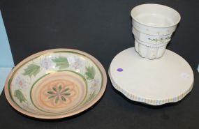 Porcelain, Mold, Cake Stand, and Bowl 12
