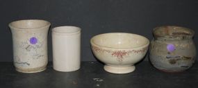 Pottery Bowl and Jars Bowl and Jars