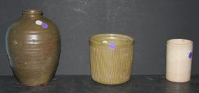 Pottery Vase, Green Pottery Pot, and Small Crock Jar Pottery Vase 9