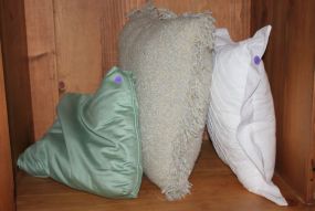 Group of Three Pillows