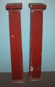 Pair of Painted Columns 8