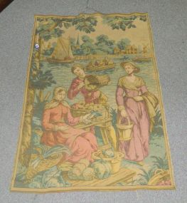 Large Wall Tapestry of Peasants 34