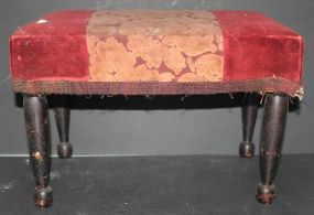 Footstool and Red Velvet 17