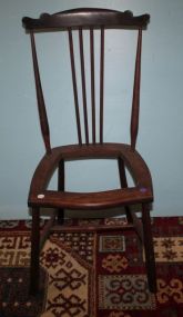 Antique Side Chair with no seat