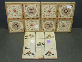 Three Handpainted Tiles 6