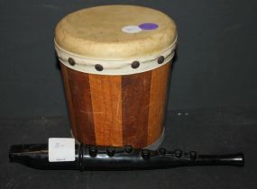 Small Bongo and Flute