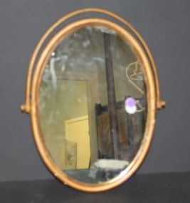 Oval Gold Mirror 10