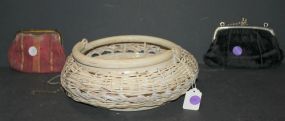 Basket with Two Small Coin Purses