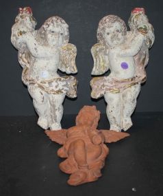 Three Wall Cupids pair 13