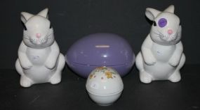 Two Ceramic Rabbits 6