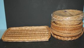 Bamboo Plate Holders