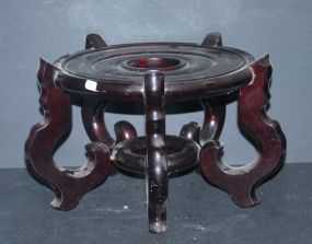 Rosewood Plant Stand 13
