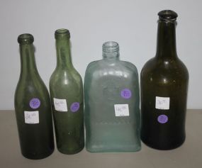 4 Glass Bottles bottles