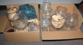 Two Boxes of Glass Bowls
