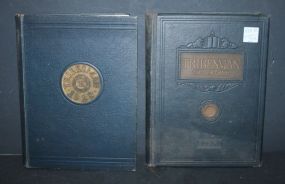 Two Mississippi College Tribesman 1927 and 1928 Yearbooks