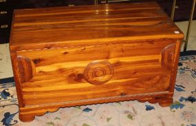 Carved Cedar Trunk 39