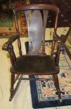 Vintage Mahogany Rocker Well built Rocker, 23