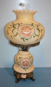 Vintage Large Parlor Lamp 10