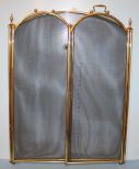 Brass Fire screen 42