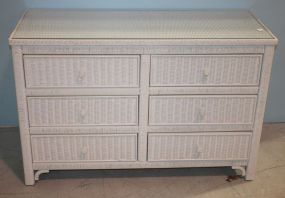 Contemporary Six Drawer Chest 46