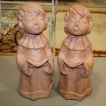 Pair of Terra Cotta Angels 15