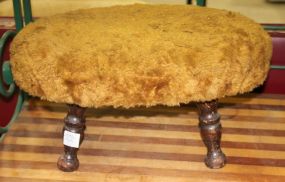 Small Vintage Footstool 15