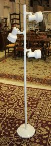 White Metal Floor Lamp 64