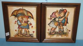 Pair of Vintage Prints of Young Sweethearts 10