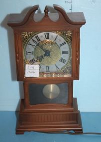Small Plastic Electric Grandfather Clock 10
