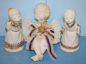 Three Ceramics Angels 9