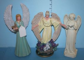 Three Ceramics Angels 12
