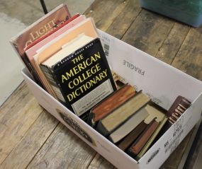 Box Lot of Cookbooks, Prayer Book and Other Vintage Books Box Lot of Cookbooks, Prayer Book and Other Vintage Books